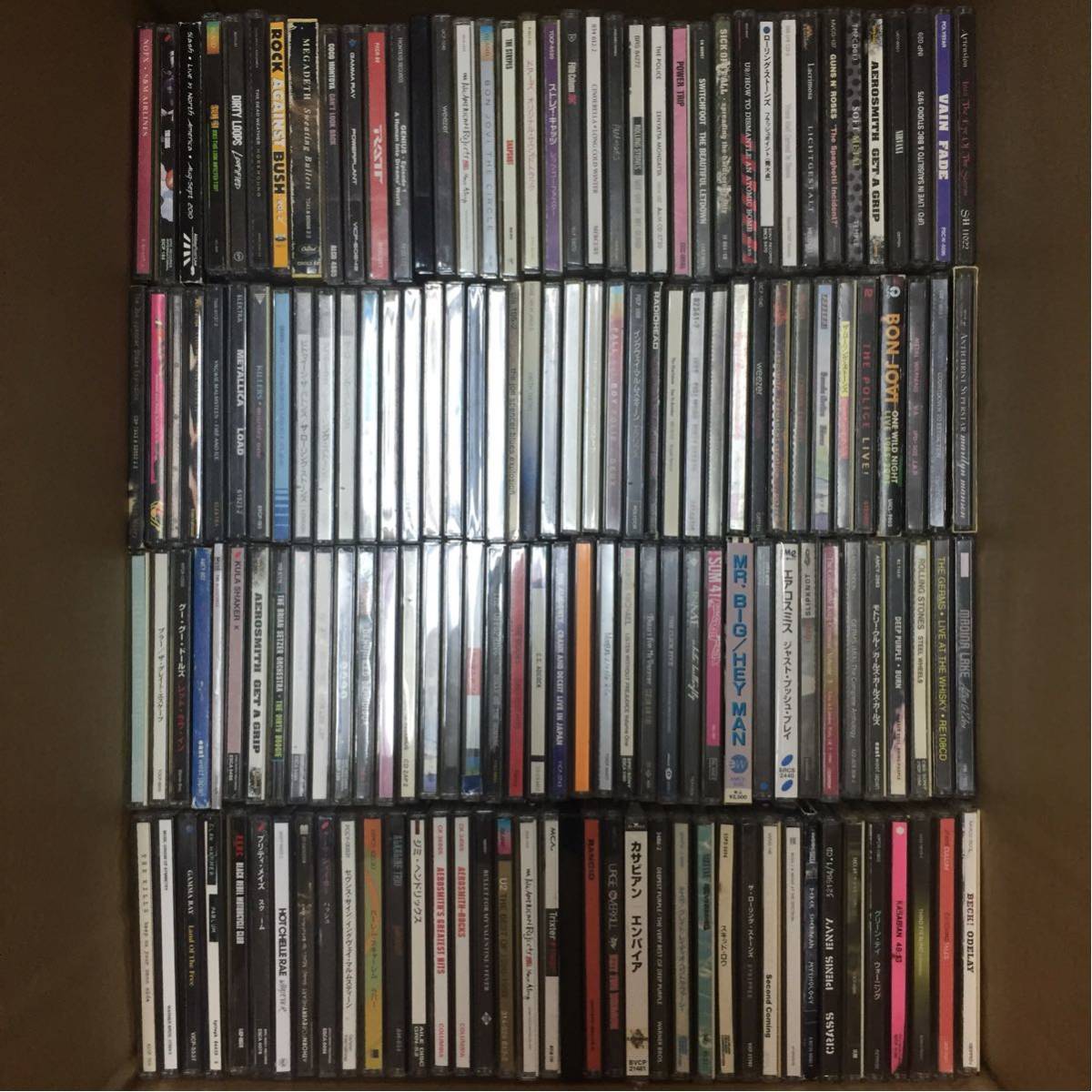 超激得，送料無料 現状品 CD 洋楽 ロック パンク まとめて大量約170点以上セット カサビアン ストーンズ レッチリ レディオヘッド Mr.BIG 他(一般)｜売買されたオークション情報、yahooの商品情報をアーカイブ公 一般