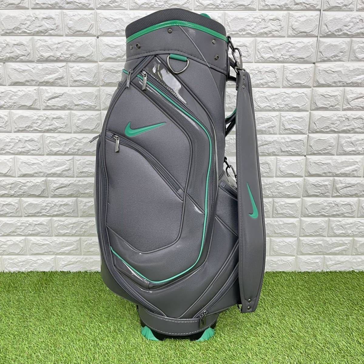 希少 ナイキ NIKE GOLF キャディバッグ アスリートモデル グリーン 