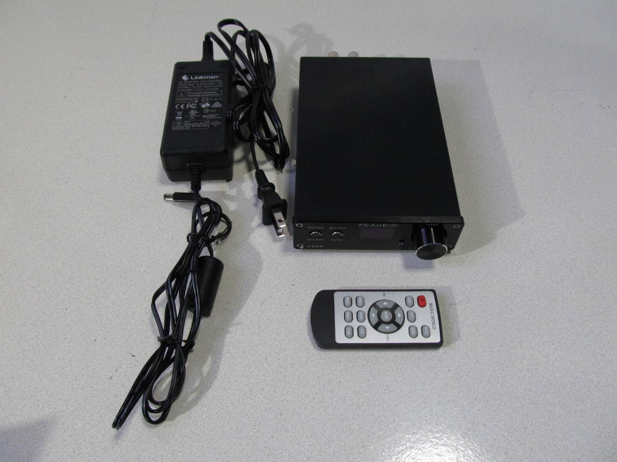 FX-AUDIO- D802J++ シルバー アダプター付き 中古 - 「fx-audio Yahoo 