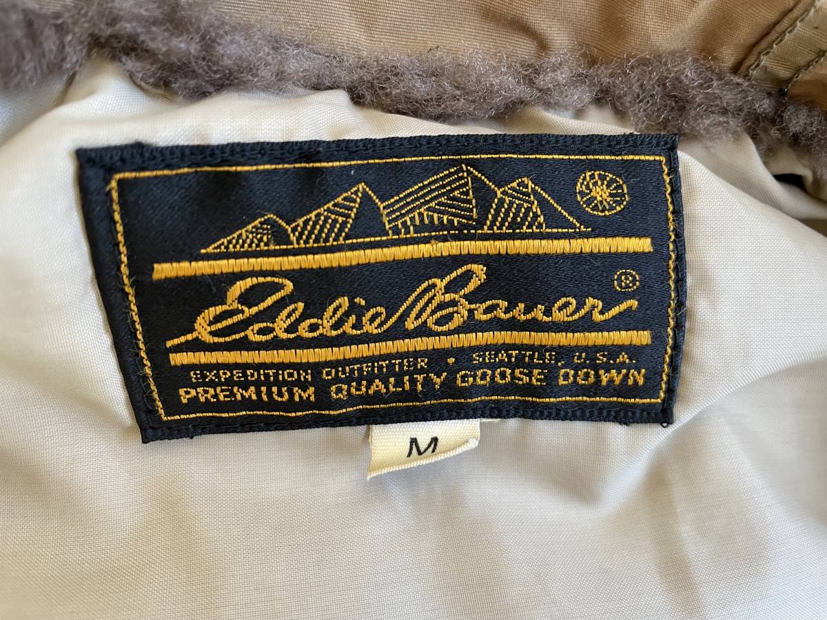 Eddie Bauer ポーラーパーカー ⁄ 70s 黒タグ エディーバウアー - DOWN 