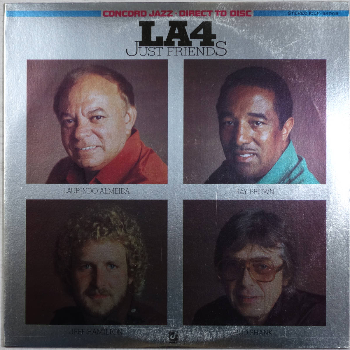  L.A.4/L.A. FOUR / JUST FRIENDS JPN LP Promo/Direct To Disc -Laurindo Almeida Ray Brown Jeff Hamilton Bud Shank Audiophile(ジャズ一般)｜売買されたオークション情報、yahooの商品情報をアーカイブ公開 - オークファン ジャズ一般