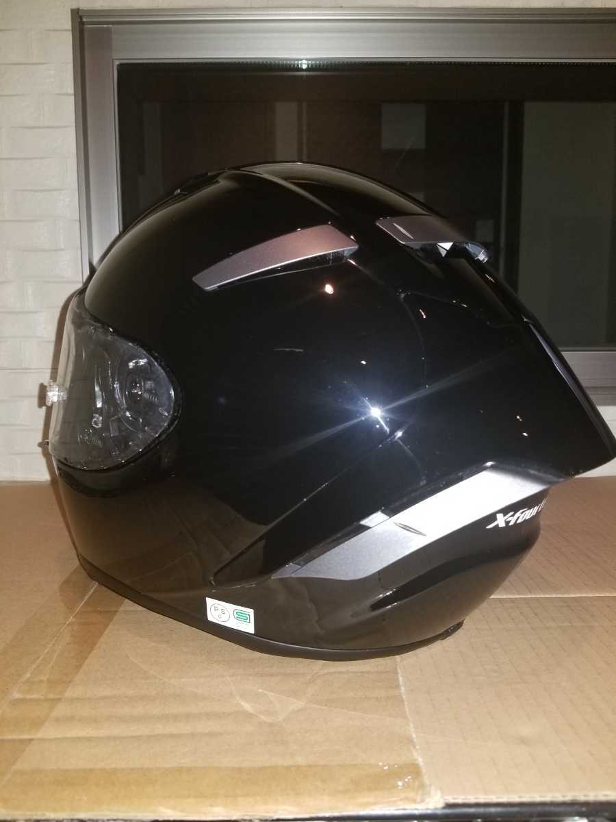 SHOEI X-Fourteen！艶ありブラック、中古品、サイズM、スペア