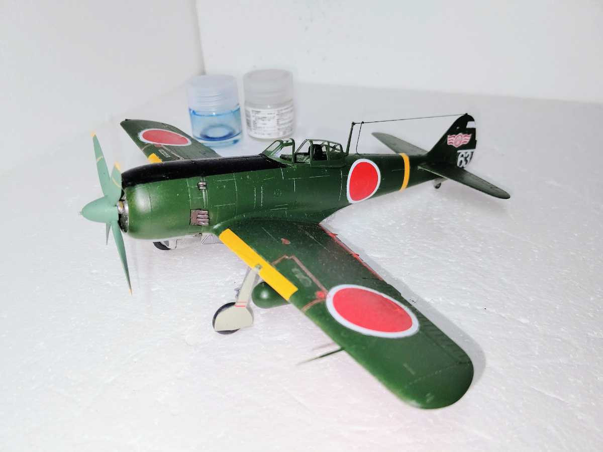 塗装完成品】ハセガワ1/48 四式戦闘機疾風 （ハセガワ 1/48旧日本陸軍 