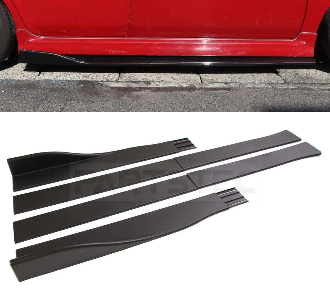 汎用サイドステップ アンダーカナード 3分割式 左右セット 220cm