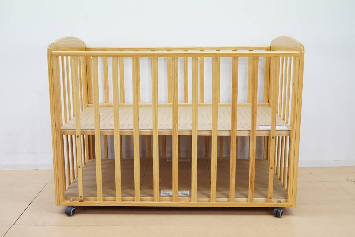 お値下げ☆送料無料☆KATOJI☆カトージ ベビーベッド ベッド  