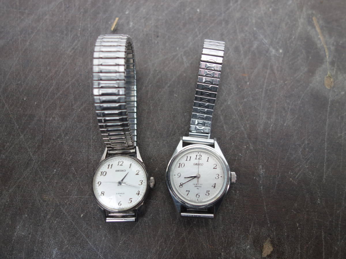 SEIKO 自動巻き セイコー 稼働品 レディース 腕時計 セイコー5 21石 