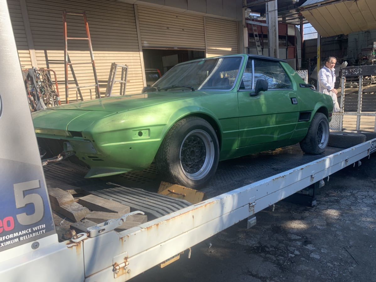 フィアット FIAT x19 部品取り 程度良 ノーマルホイールあり 希少(部品  