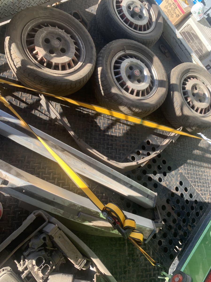 フィアット FIAT x19 部品取り 程度良 ノーマルホイールあり 希少(部品  