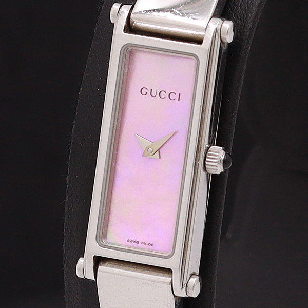 新品　未使用品 1円☆保証書付!!稼働◎良品【GUCCI/グッチ】1500L ピンクシェル