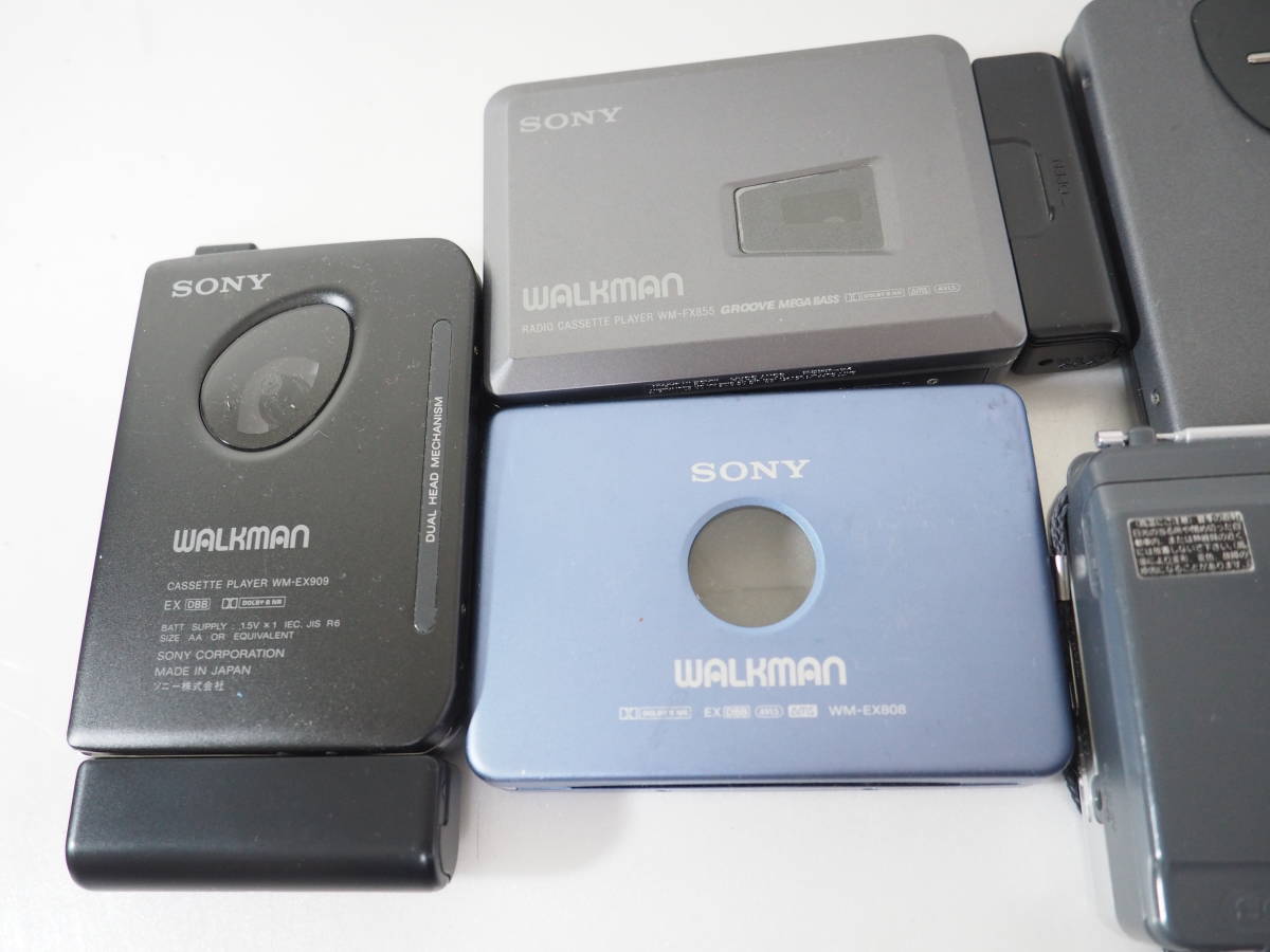SONYソニー WALKMAN 色々6台 中古難有ジャンク品 SONY ウォークマン