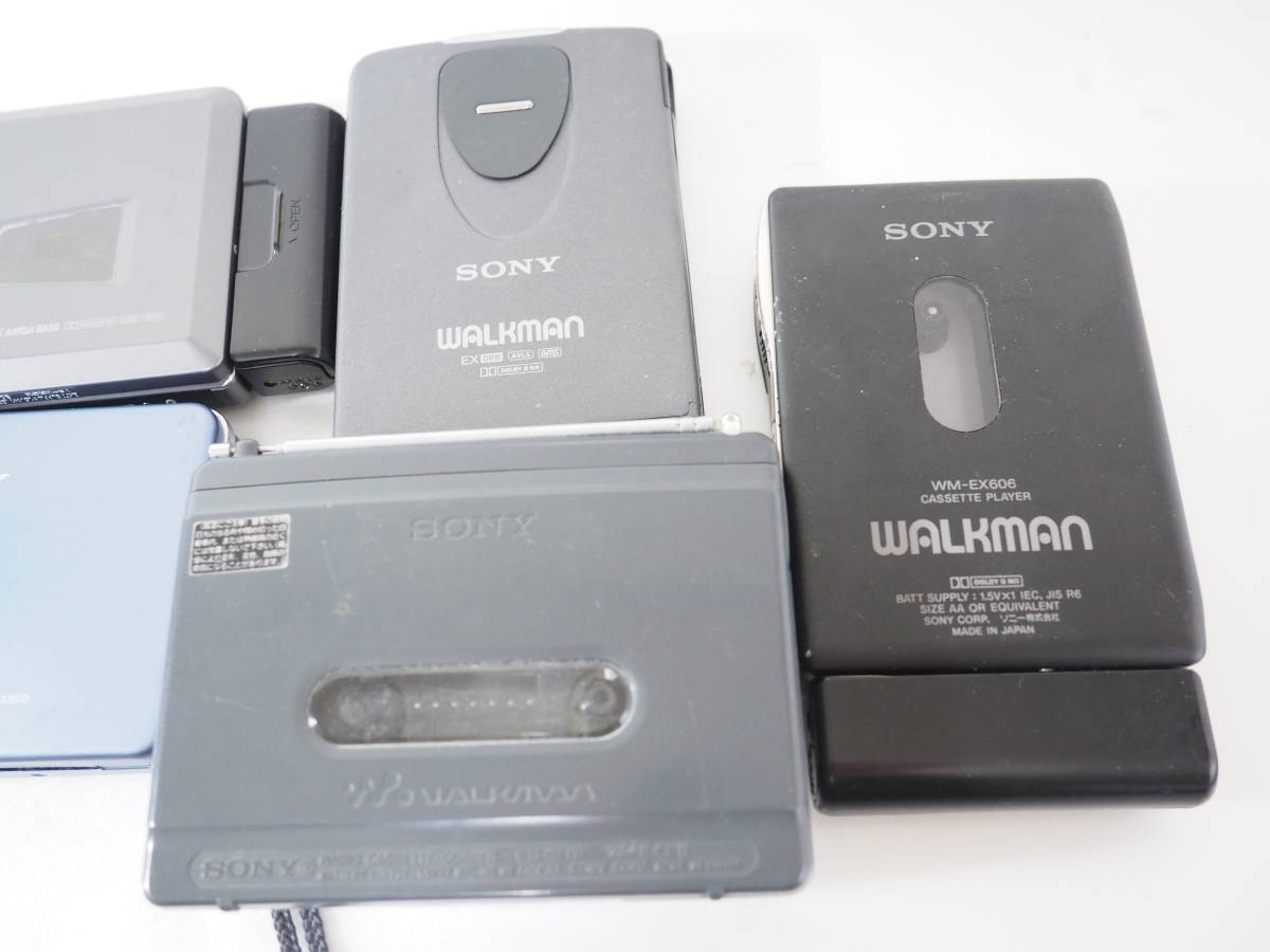 SONYソニー WALKMAN 色々6台 中古難有ジャンク品 SONY ウォークマン