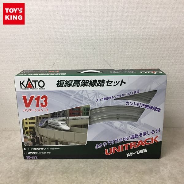 おもちゃ KATO ユニトラック 複線高架線路基本セット V13
