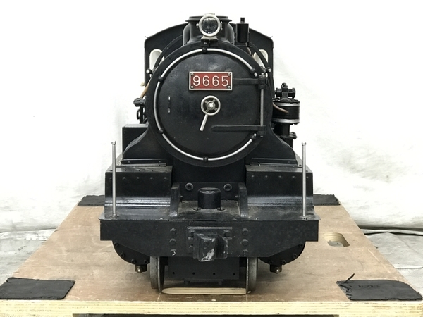 引取限定】メーカー不明 蒸気機関車 9665 ライブスチーム 鉄道模型