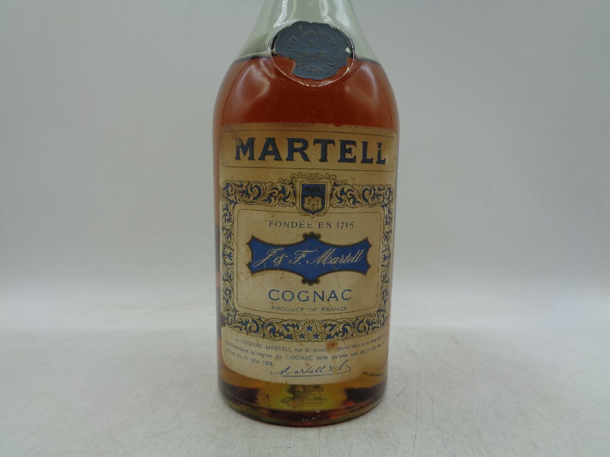 スリースター マーテル グリーンボトル Yahoo!オークション - MARTELL