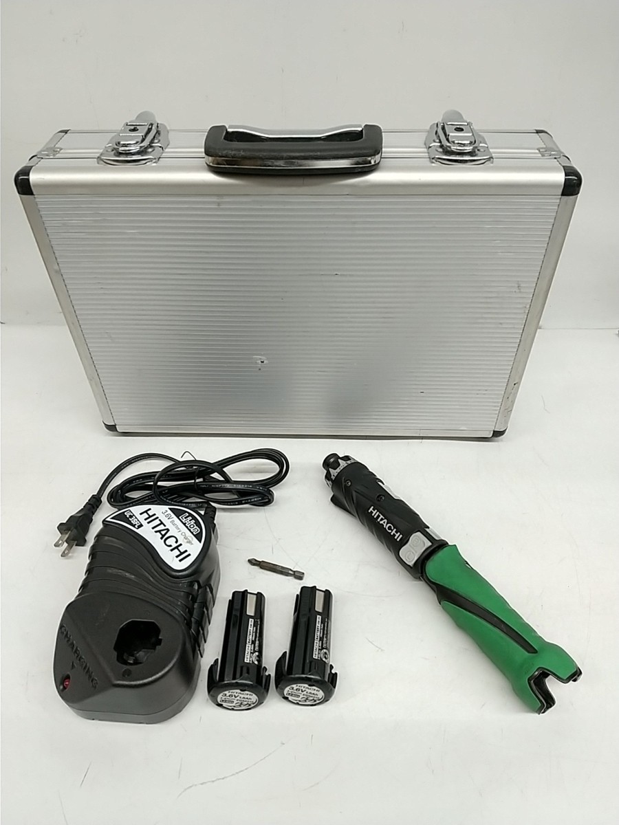 中古品】☆HiKOKI 3.6V コードレスドライバードリル DB3DL2(2LCSK 