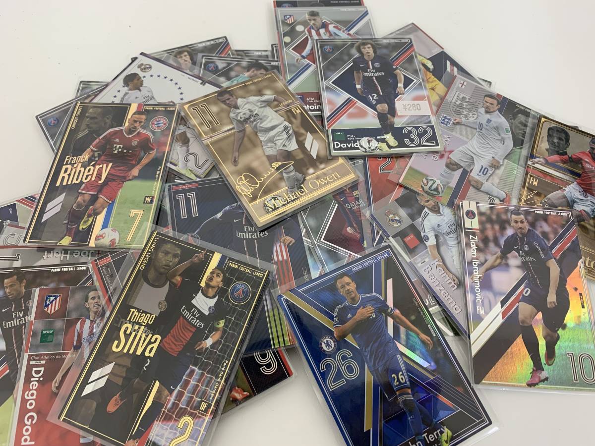 39】サッカーカード パニーニ レア まとめ panini イブラ ルーニー 
