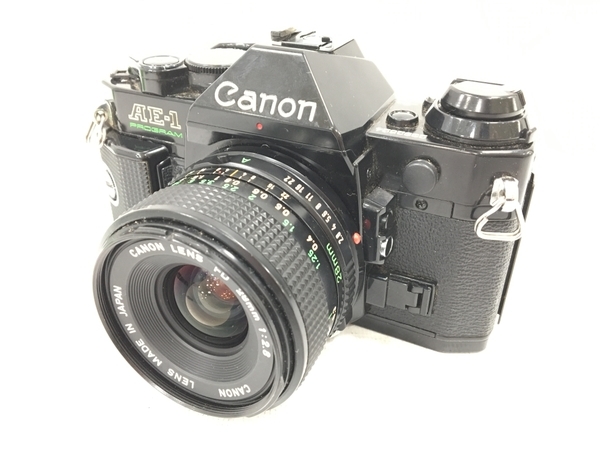 Canon AE-1 FD 28mm 1:2.8 一眼レフカメラ レンズセット ジャンク
