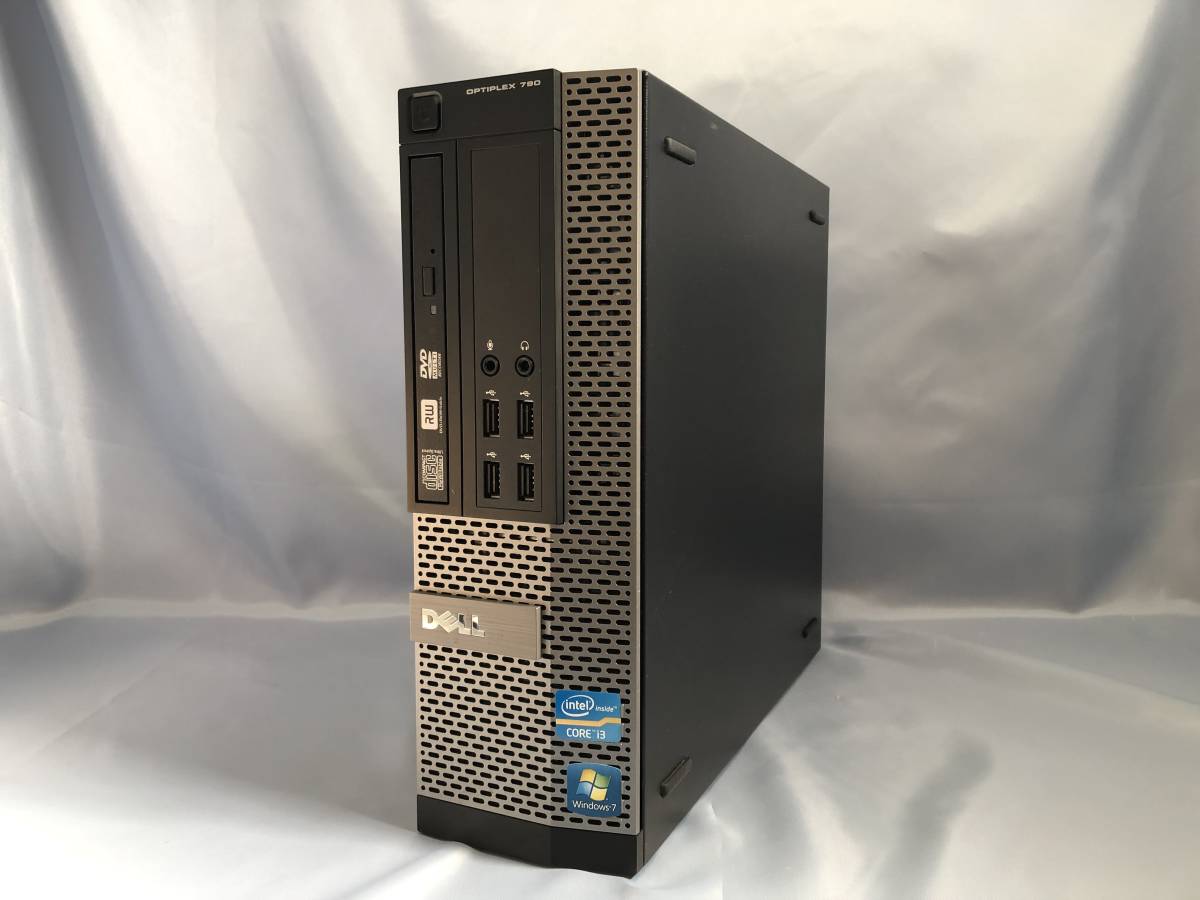 Win10Pro32bit】OPTIPLEX 790 Core i3-2100 3.1GHz 4GB 500GB[M463 