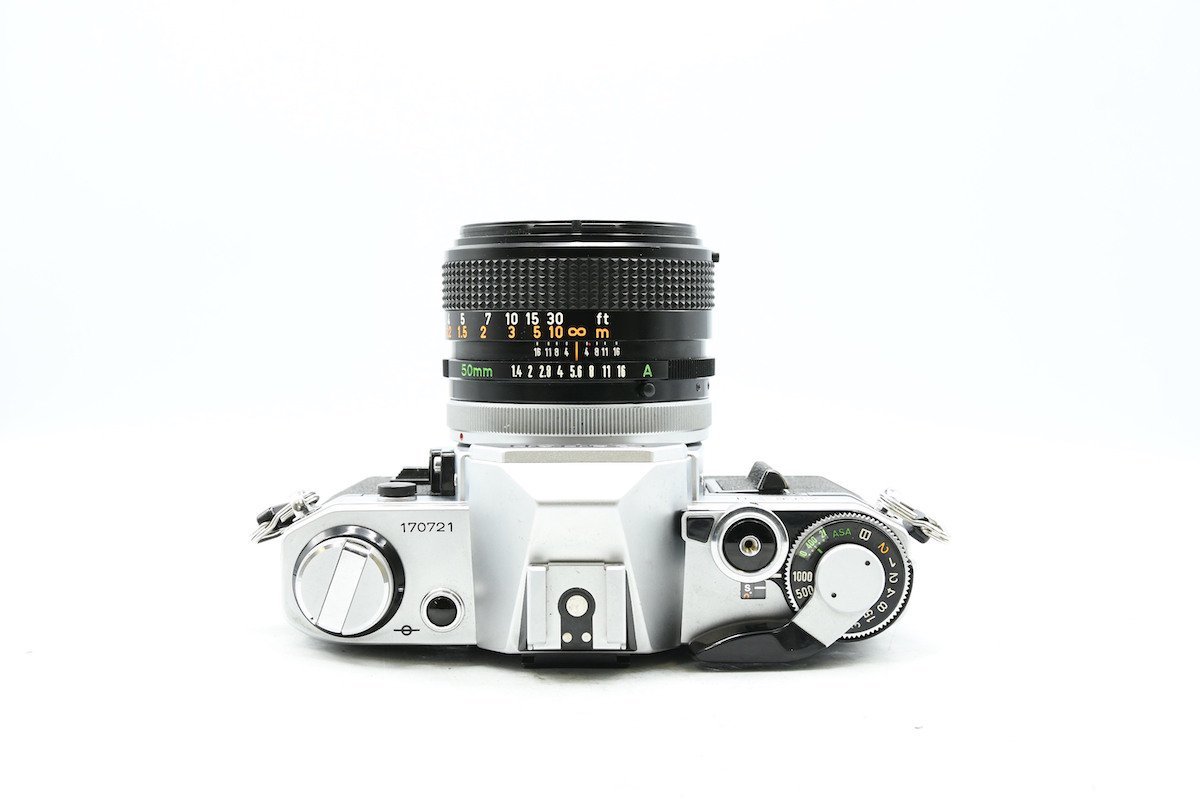◆ Canon キヤノン AE-1 + CANON LENS FD 50mm F1.4 S.S.C. ジャンク品 修理等に MF一眼レフ フィルムカメラ 標準単焦点レンズ Canon AE-1 - A-1を徹底解説。作例からおすすめレンズまで Prime 0