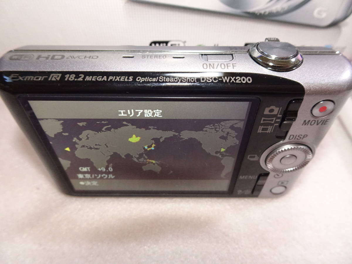美品 SONY Cyber-Shot DSC-WX200 コンパクトデジタルカメラ Wi-Fi 光学 