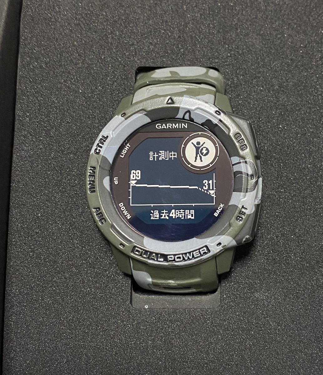 Garmin Instinct Dual Power，Camo Edition Instinct Dual Power – ガーミン商品の状態 Feet