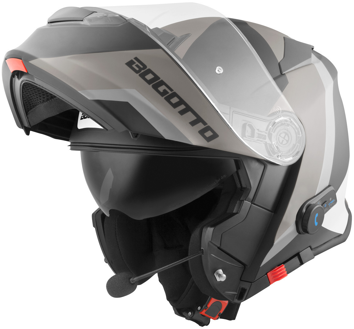  インカム内蔵 Bogotto V271 BT Zabu Bluetooth フリップアップシステムヘルメット 試着のみ(Lサイズ)｜売買されたオークション情報、yahooの商品情報をアーカイブ公開 - オークファン フルフェイス（オンロード用）