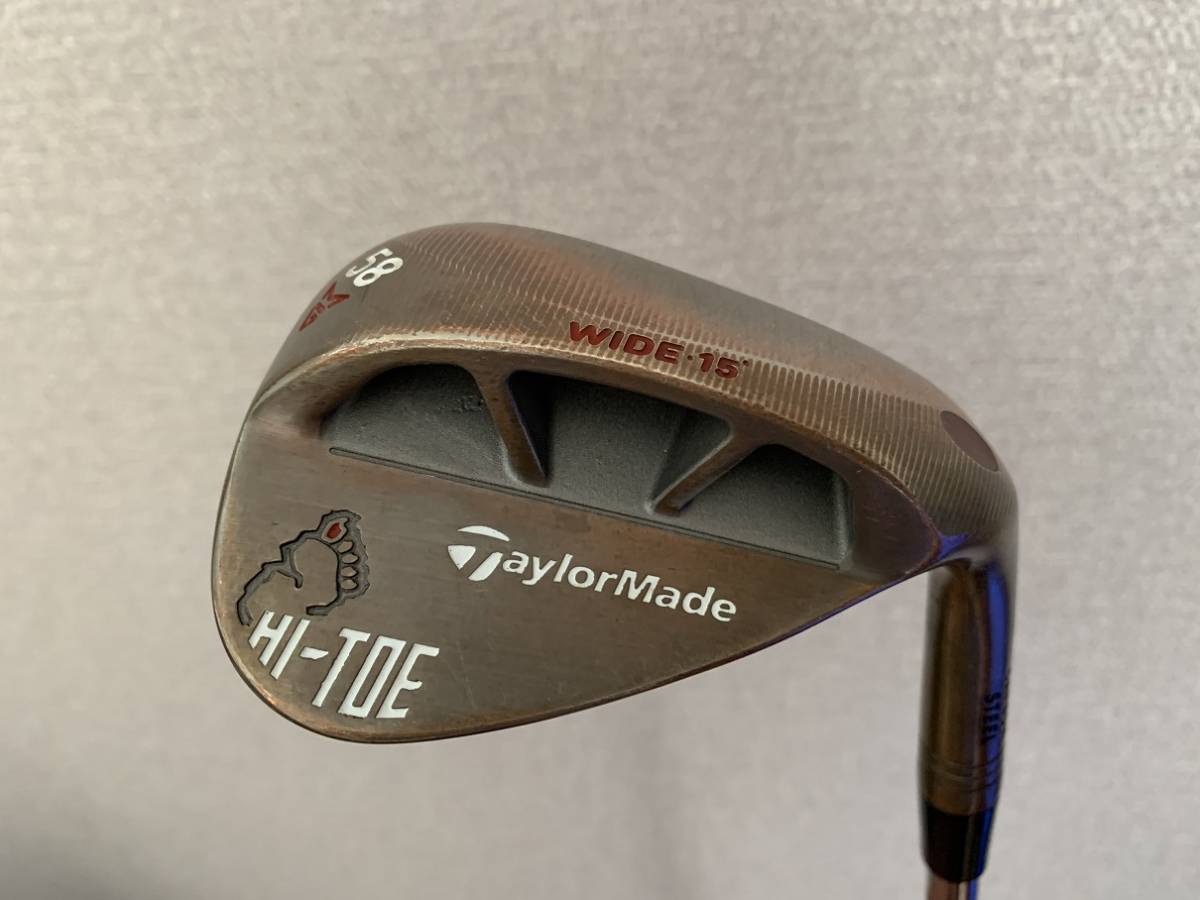 ◇中古美品◇テーラーメイド◇MILLED GRIND HI-TOE BIG FOOT◇NSプロ950GH◇フレックスS◇58/15