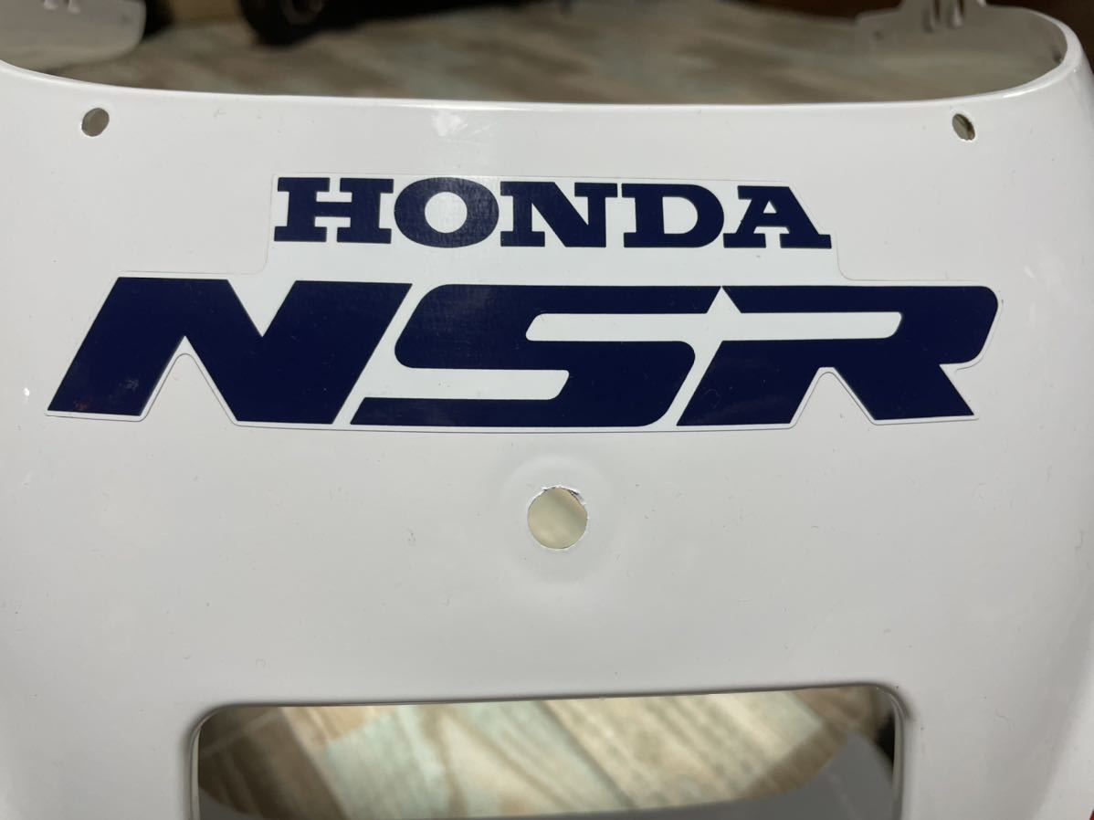 未使用品 当時物 HONDA NSR250R mc18 88用純正 赤テラ フロント