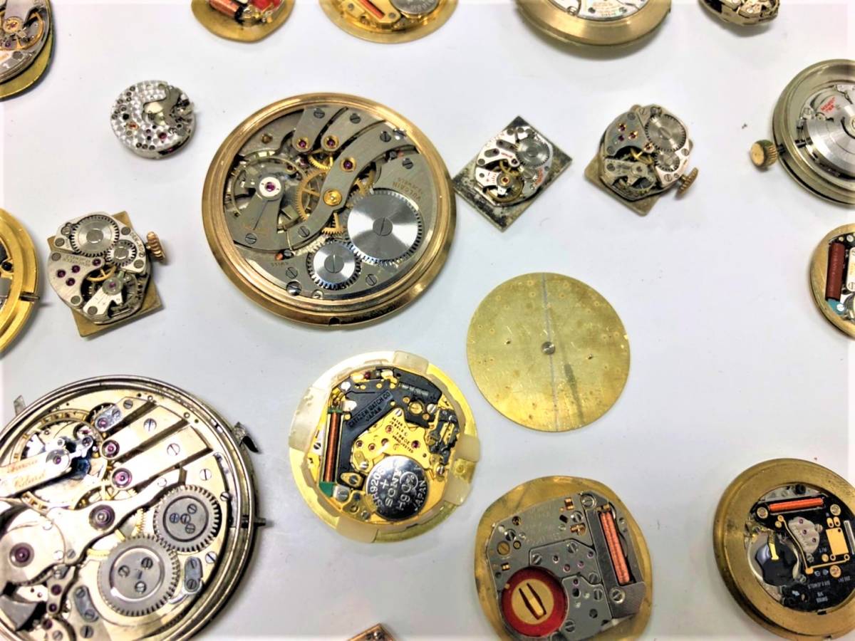 BSK-1☆時計部品 ムーブメント 超まとめ 36個 OMEGA citizen ロンジン