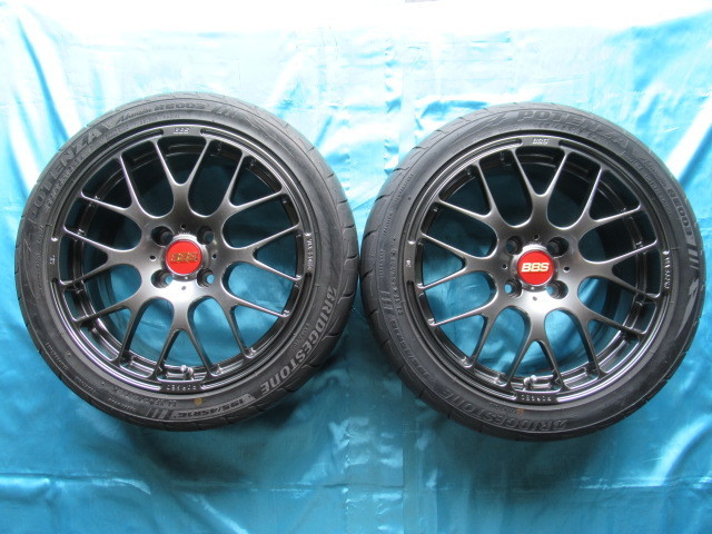 値下げしました ブリヂストン ポテンザRE003 タイヤ2本セット BBS RP 
