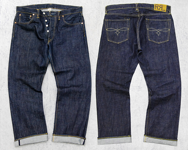 名品！美品 アメリカ製 RRL ダブルアールエル「LOW STRAIGHT