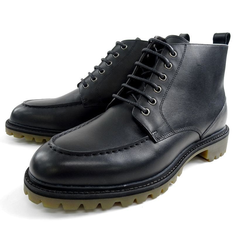 大人気，格安 pierre cardin ピエールカルダン vibramソール サイドジップ&times;レースアップ レザーブーツ ショートブーツ PN3024 黒 26 032 bus6177e(26.0cm)｜売買されたオークション情報、yahooの商品情報をアーカイ 26.0cm