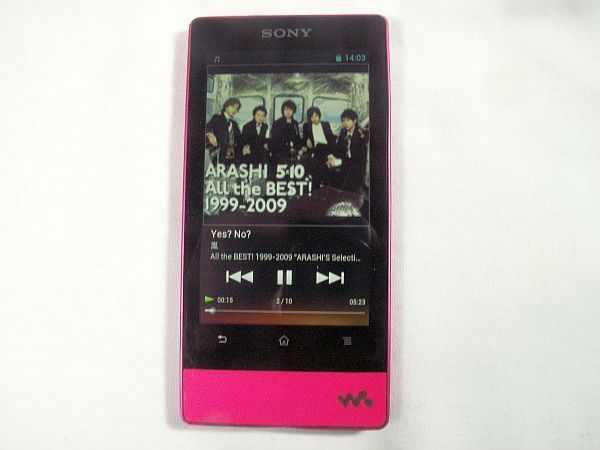 ☆SONY NW-F807(WALKMAN ポータブルオーディオプレーヤー 64Gb