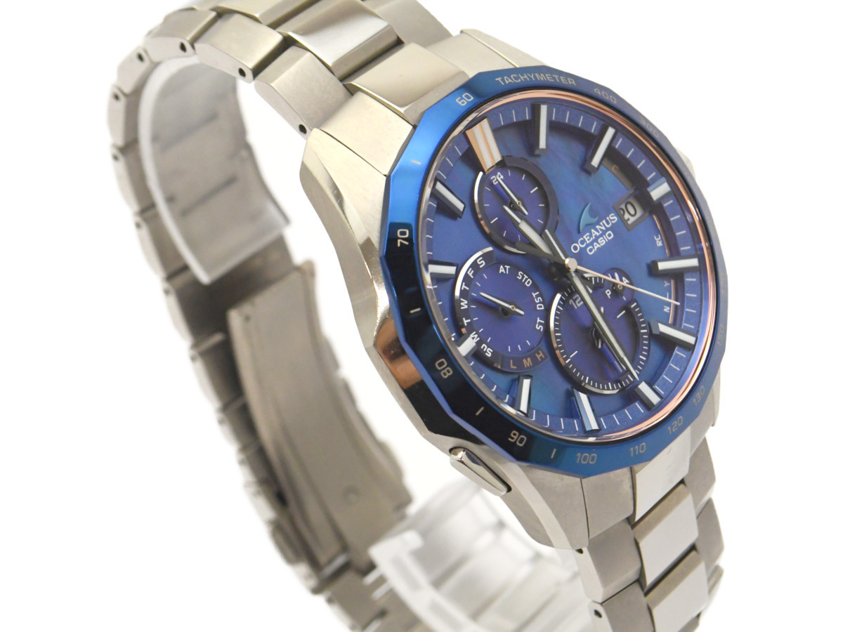 レアモデル [美品] 動作OK【CASIO】カシオ オシアナス OCW-S4000E-2AJF 