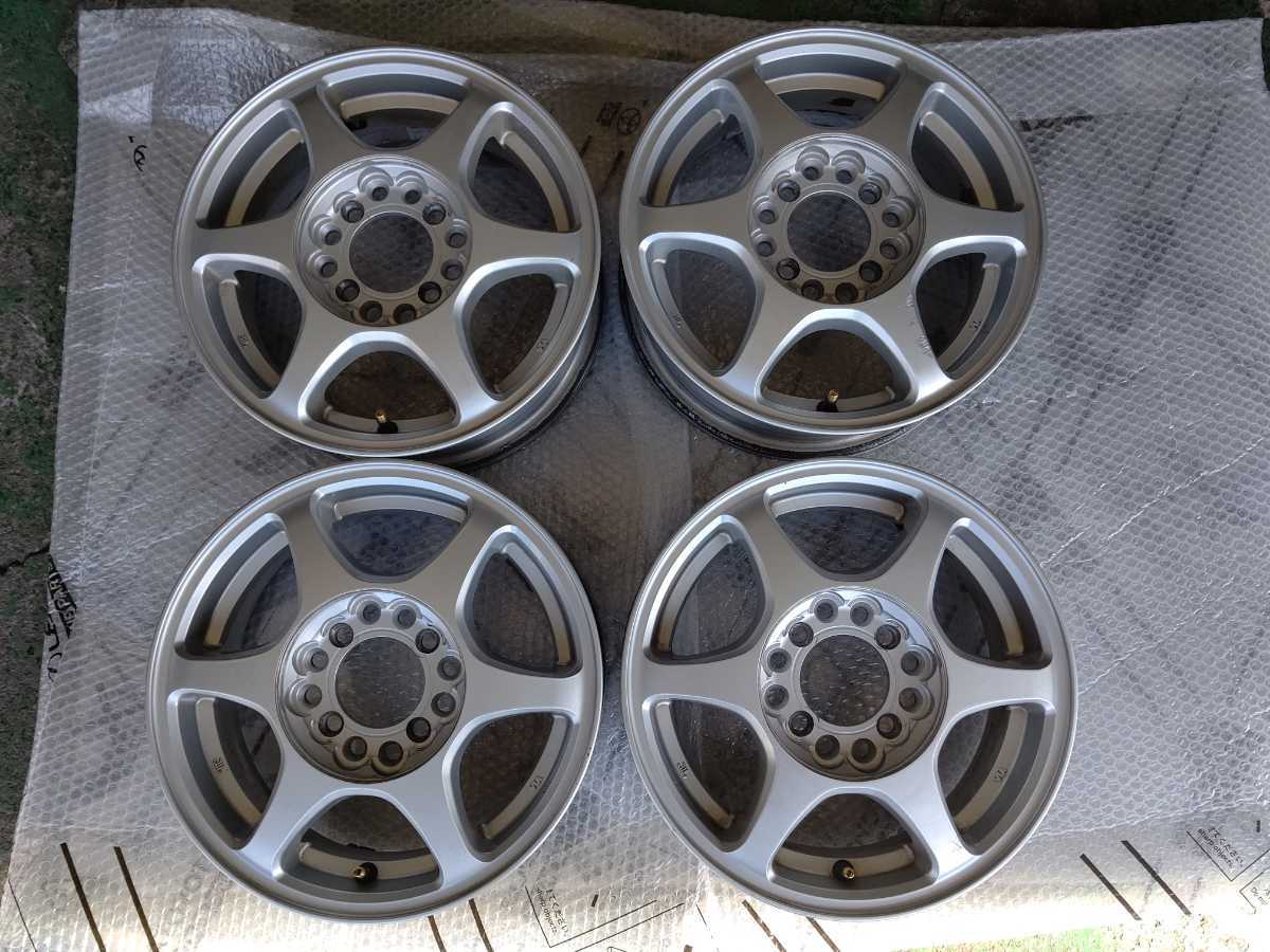 アルミホイール 13x4.5J オフセット＋45 114.3 PCD100 国産 12 