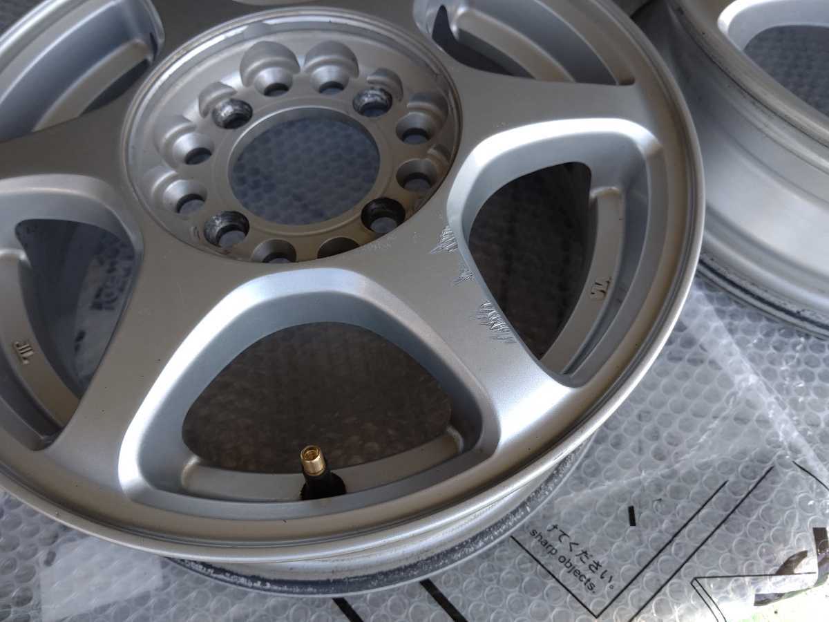 アルミホイール 13x4.5J オフセット＋45 114.3 PCD100 国産 12 