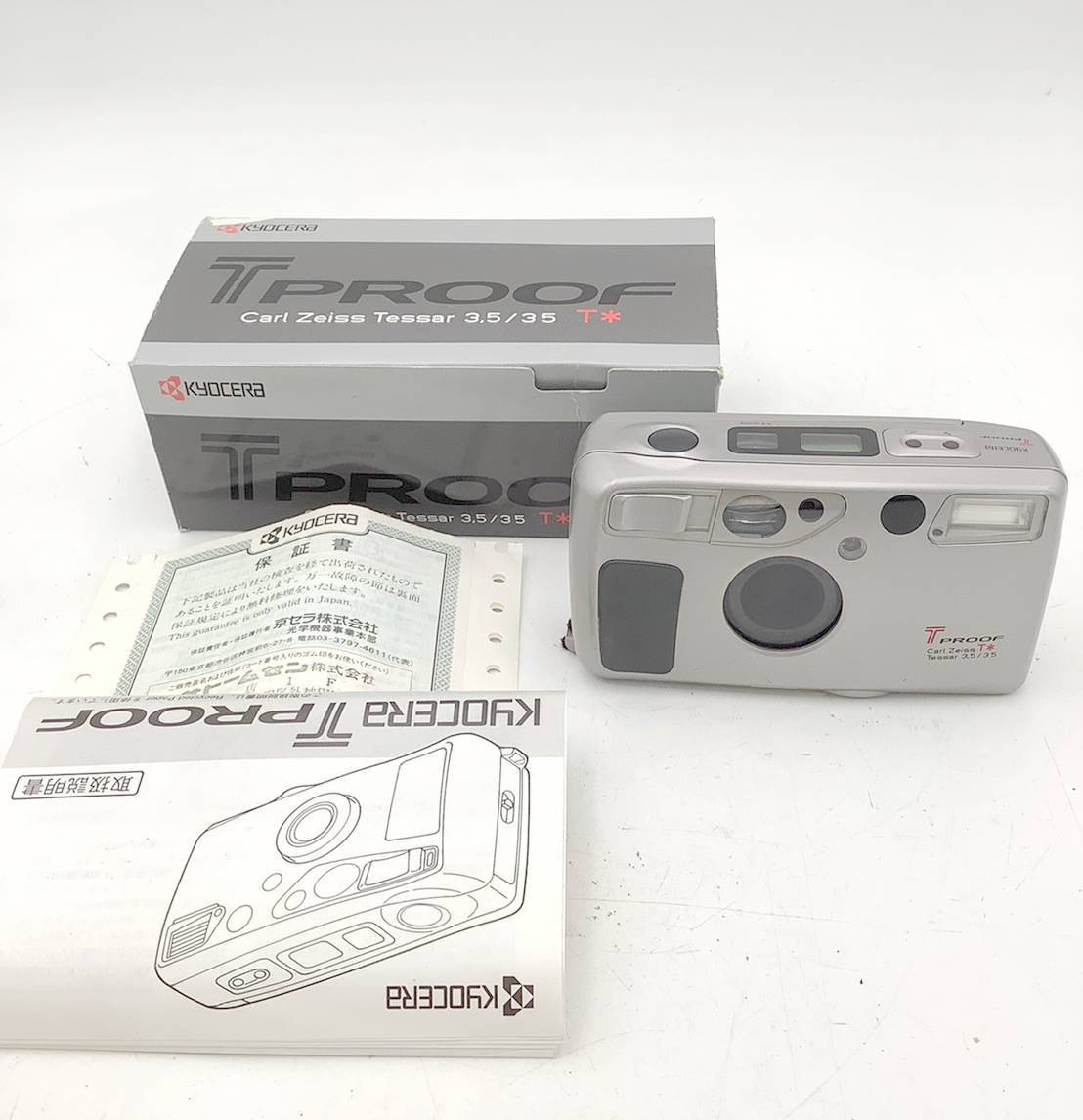 ◇カメラ◇KYOCERA 京セラ TPROOF 3.5/35 フィルムカメラ 12D Carl