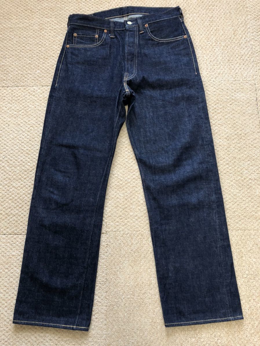 W31 601XX 1947 FREEWHEELERS フリーホイーラーズ　THE VANISHING WEST ジーンズ デニム 0 601XX Freewheelers WEST」モデル名 FREEWHEELERS&frasl;フリーホイーラーズ」「THE Model\u201dLot