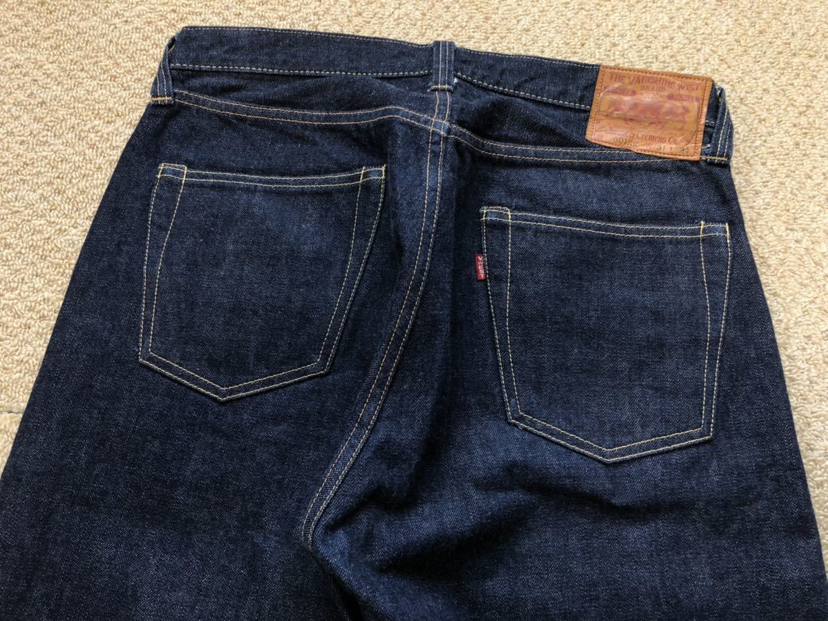 W31 601XX 1947 FREEWHEELERS フリーホイーラーズ　THE VANISHING WEST ジーンズ デニム 0 601XX Freewheelers WEST」モデル名 FREEWHEELERS&frasl;フリーホイーラーズ」「THE Model\u201dLot