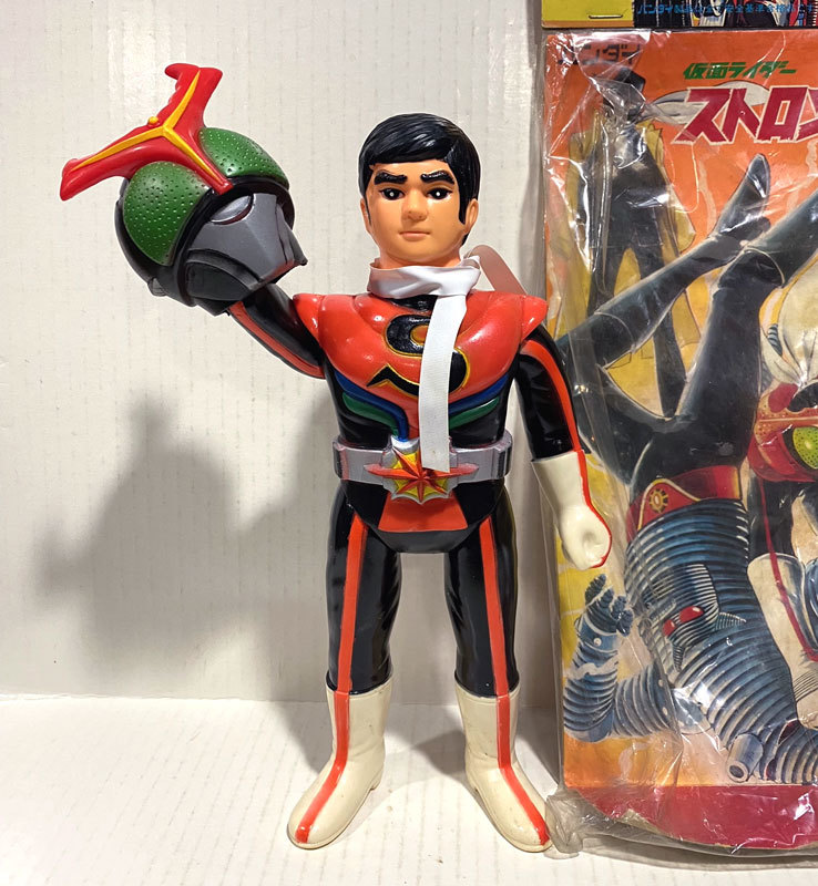 ⚠️当時物・貴重 仮面ライダーストロンガー 面取れスタンダードサイズ