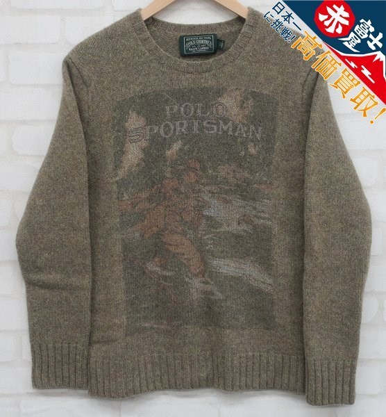 6T1738/ポロカントリー ラルフローレン POLO SPORTSMAN ウールニット