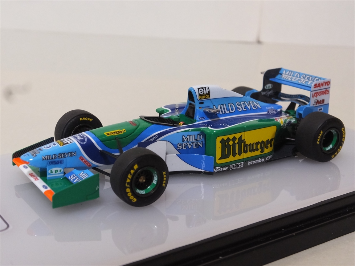 ジャンク】1/43 タメオ ベネトンB194 オーストラリアGP（シューマッハ