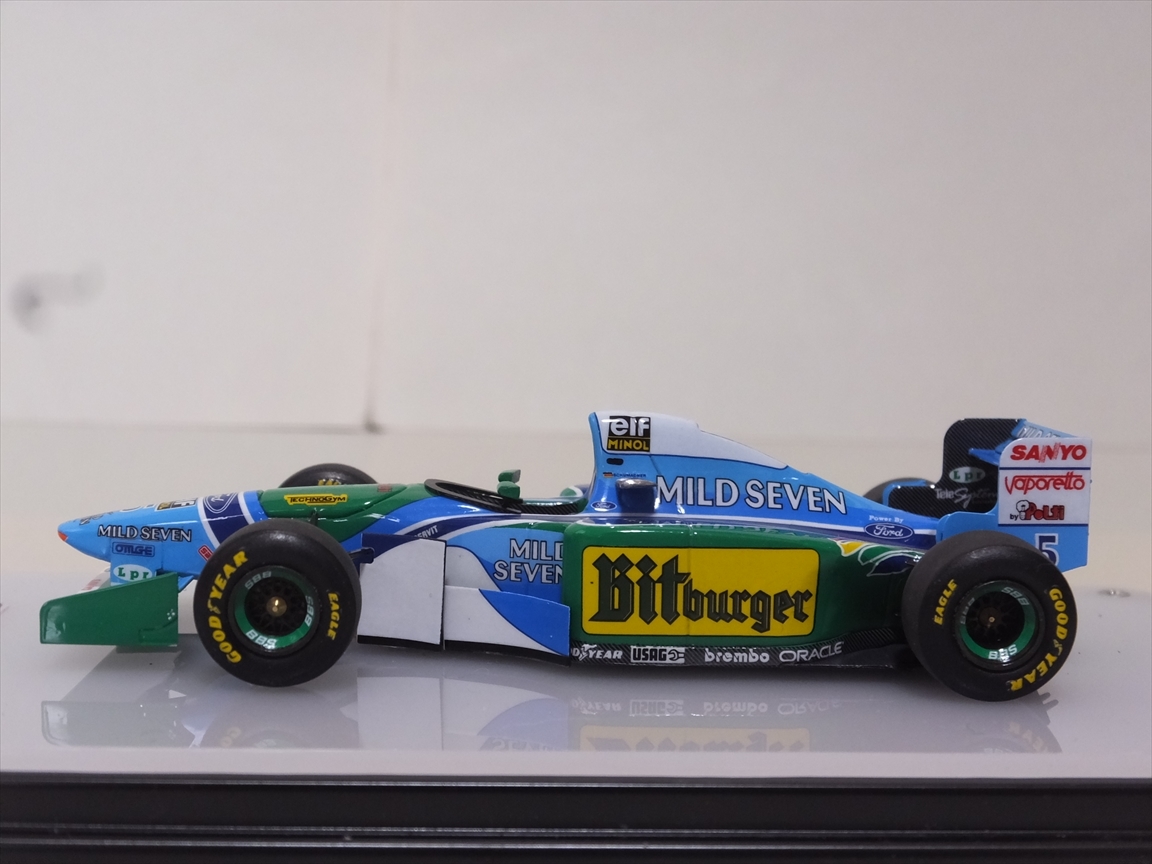ジャンク】1/43 タメオ ベネトンB194 オーストラリアGP（シューマッハ