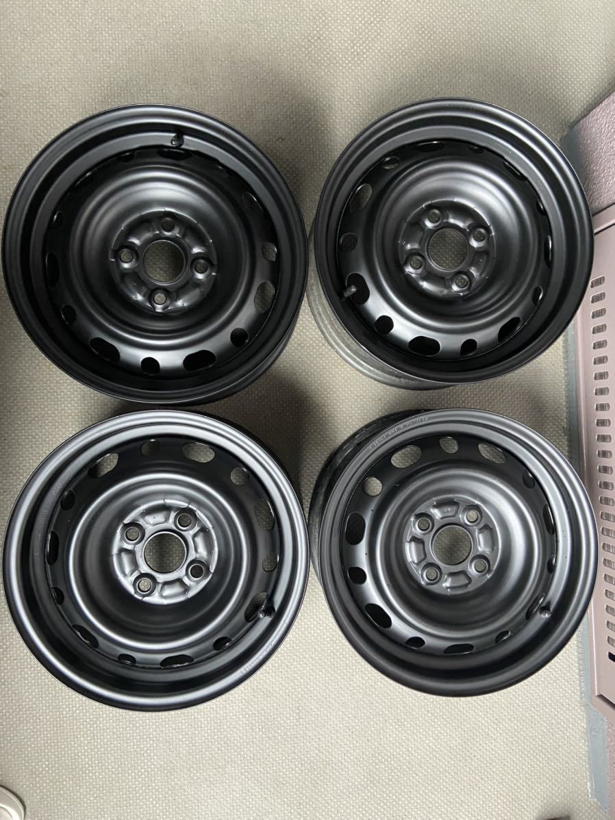 デミオ純正鉄チン14インチ 6j+45 流用 タイヤセット155/65r14 14インチ 純正 デミオ マツダ マツダ(純正) スチールホイール 2026年