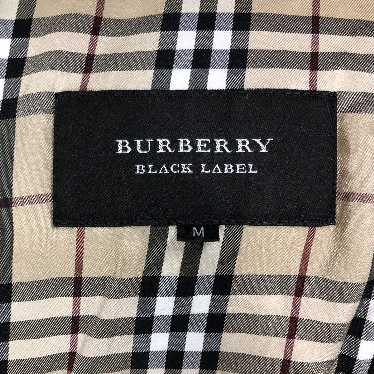極美品！バーバリーブラックレーベル BURBERRY BLACK LABEL ホワイト