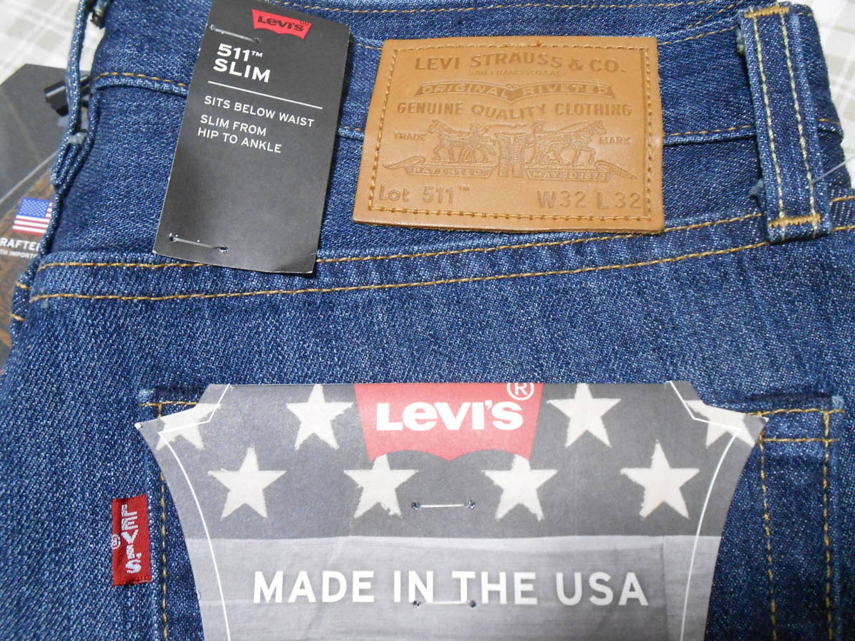 リーバイス 0 プレミアム W29 SLIM スリムフィット – ジーンズ 米国製 511™ 511の通販 新品 メンズ L32 公式通販 04511-2402