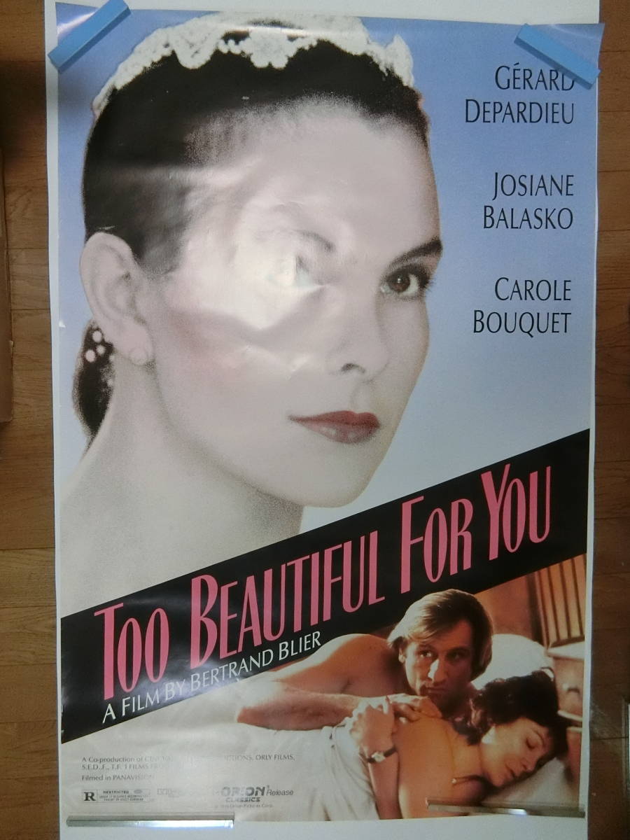 P63 洋画 映画ポスター Too Beautiful For You 美しすぎて キャロル ブーケ 映画 売買されたオークション情報 Yahooの商品情報をアーカイブ公開 オークファン Aucfan Com