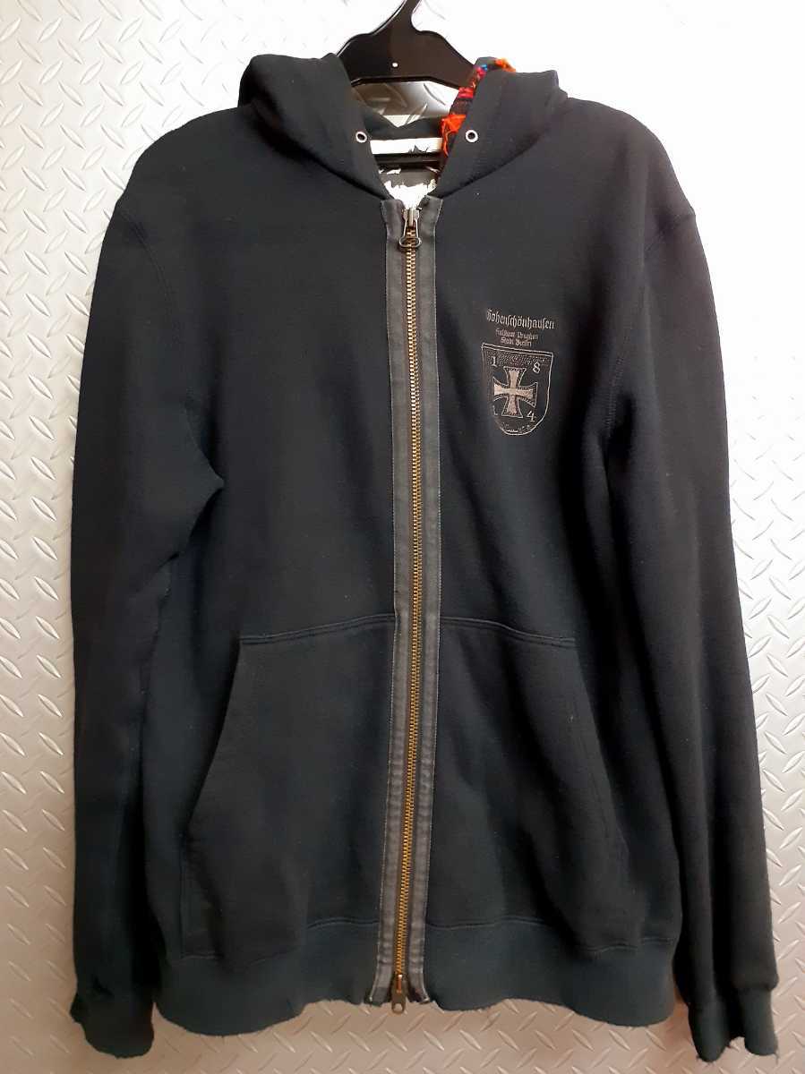 【お得，限定SALE】 ハードコアクラストパンクスタイルadvantagecycle民族刺繍フードZIPパーカー(Mサイズ)｜売買されたオークション情報、yahooの商品情報をアーカイブ公開 - オークファン Mサイズ