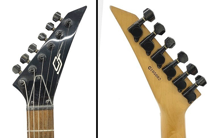 rmm】CJ JACKSON CHARVEL シャーベルジャクソン アンプ内蔵 ミニギター 
