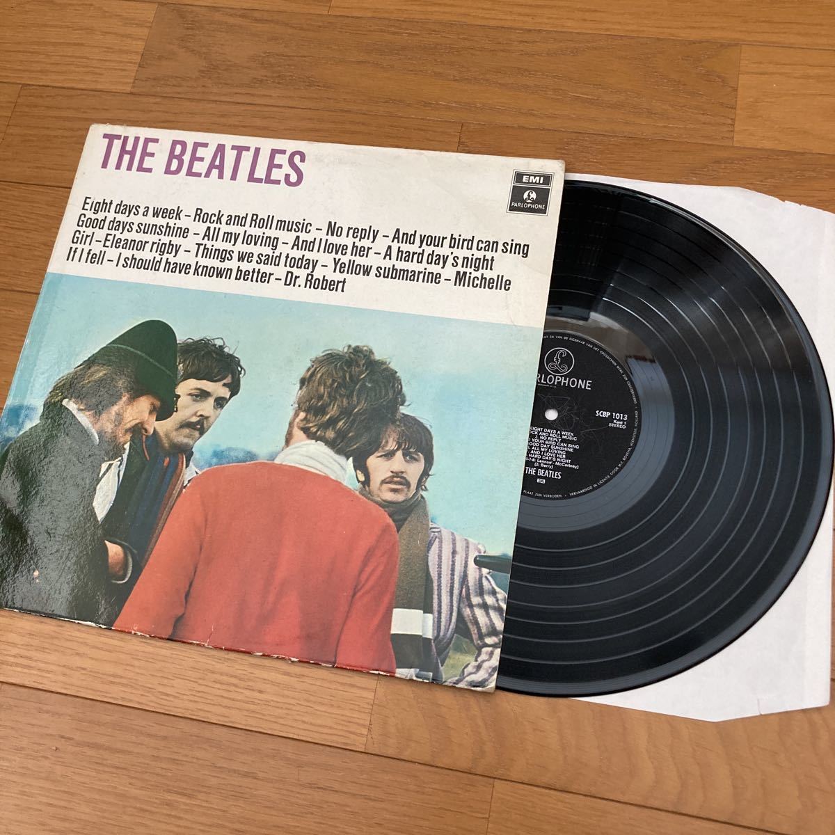 The Beatles 1979 オランダ盤　レコード BEATLES オランダオリジナルステレオ盤 John Back Cover ハイハット